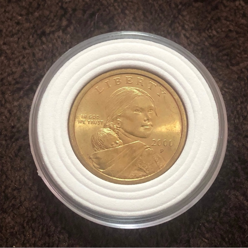 USA Sacagawea Dollar Coin 2000-P Mint